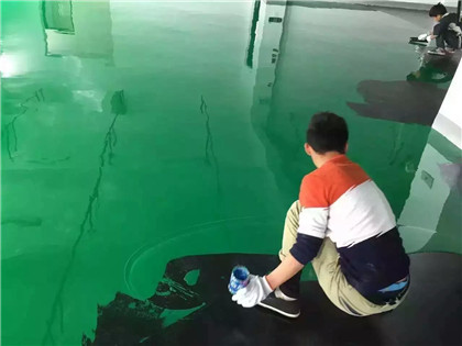 顺城下面给你一份环氧地坪漆施工的完整流程